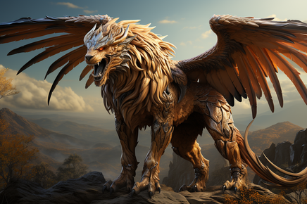 _hagai_fantasy_Creature_4_lion_legs_horse_head_wings_--chaos__3bb13686-ee12-4c3b-822e-b3f9ba3b9231_2