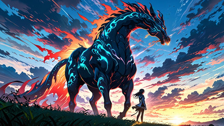 Default_A_majestic_creature_with_a_human_torso_horse_body_goth_1