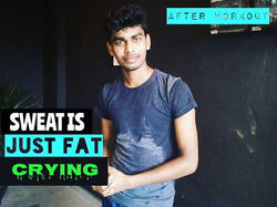#After #workout #sweat is #just #fat #crying