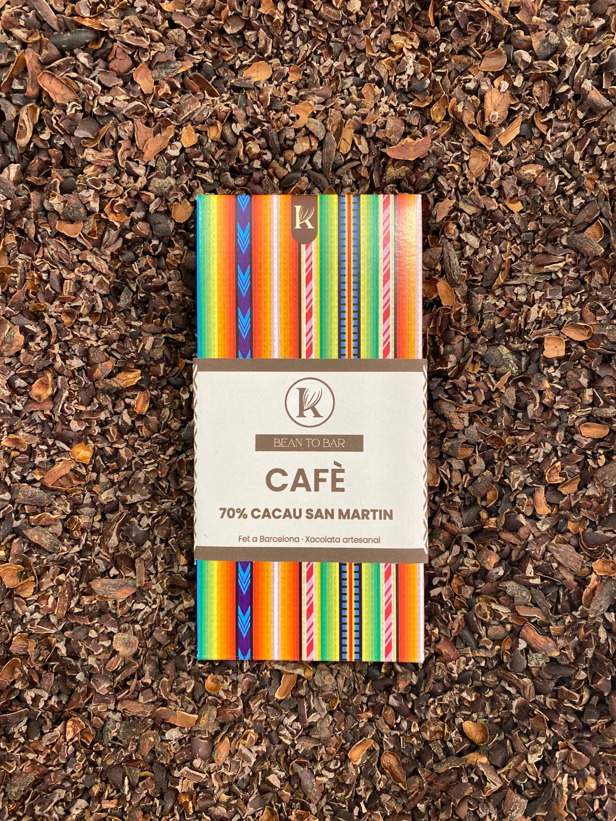 Chocolate con leche bean to bar