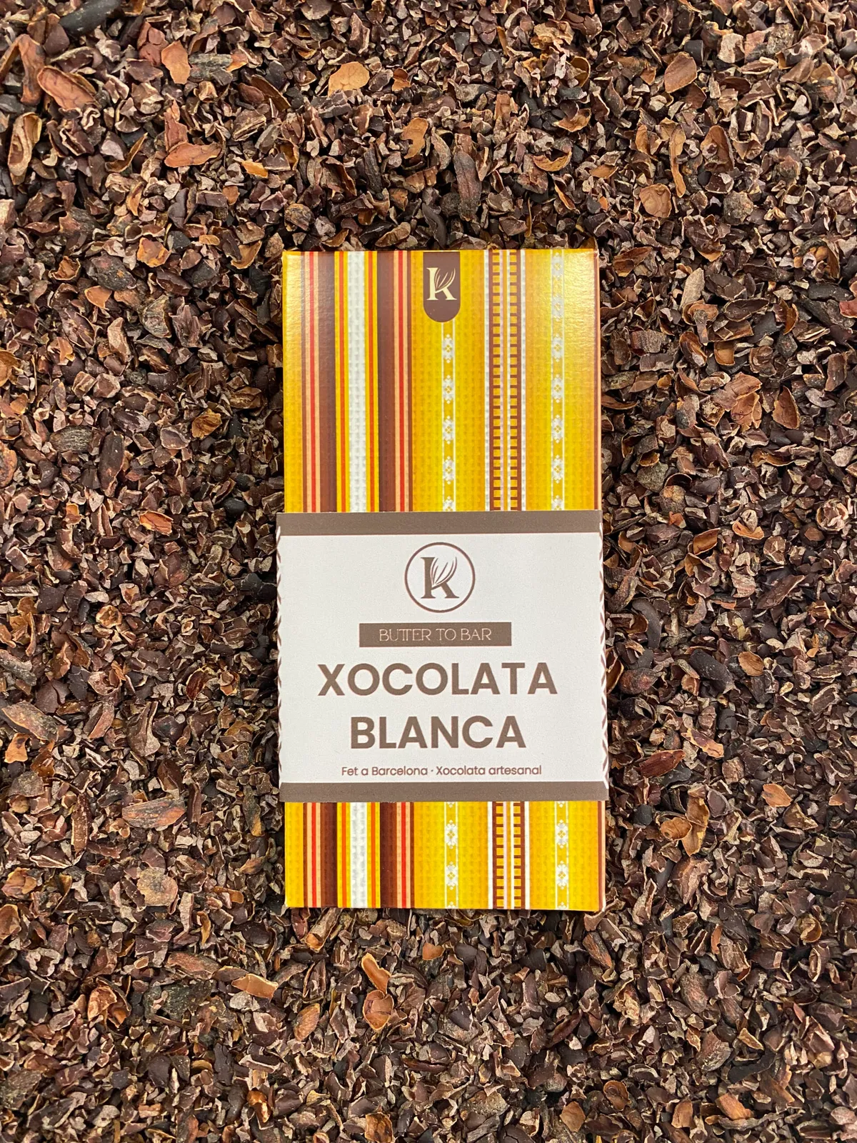 Chocolate blanco bean to bar