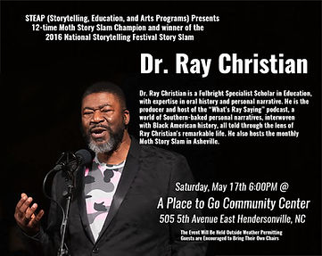 Ray Christian Storytelling Event May 2025 Postcard Front.jpg