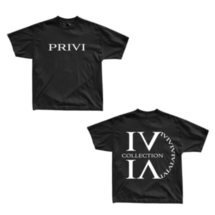 PRIVI "IV" Collection Tee