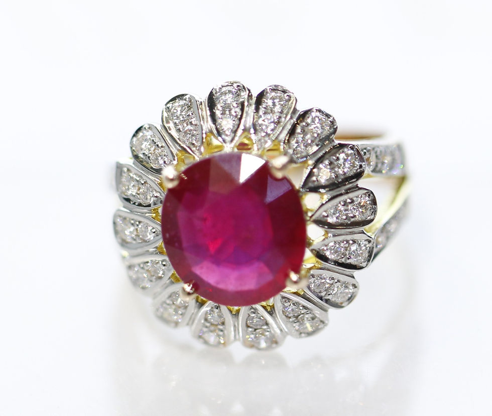 Thumbnail: Ruby ring 2 cts P8R5001