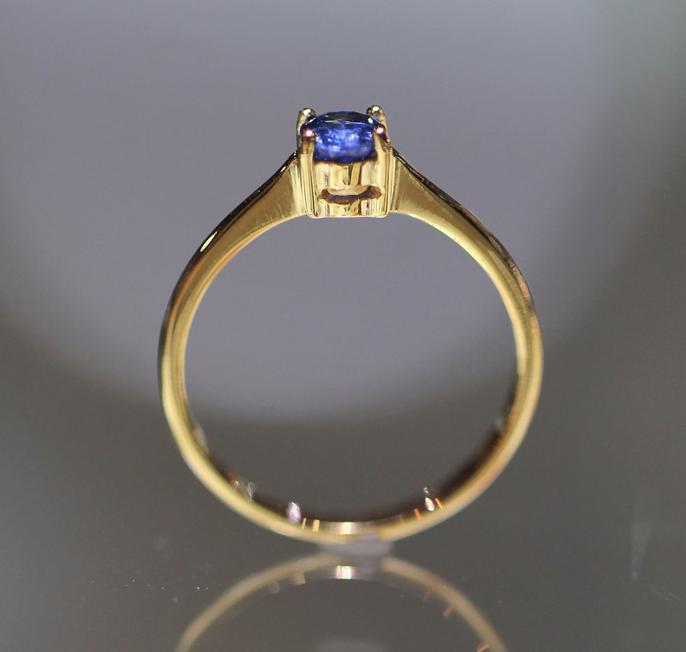 Thumbnail: Blue sapphire ring  HYIX