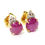 ภาพขนาดย่อ: Burmese ruby earrings 4.2 cts Y8E5048