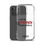 Thumbnail: “I Raise the Flag, the Flag Raises Me” Clear Case for iPhone® - dark