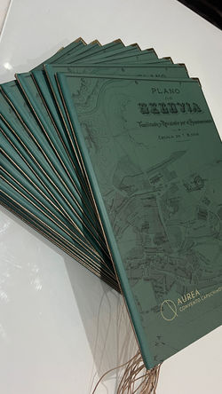 cartas personalizadas forradas y con cinta oro
