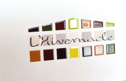 Material corporativo para L’Hivernacle con impresión digital 3D”