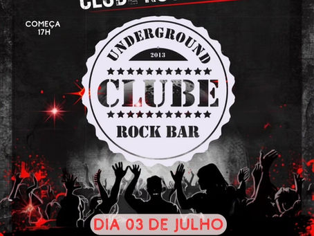 Underground Clube Rock Bar comemora 13 anos com festival de música, gastronomia e cultura alternativa