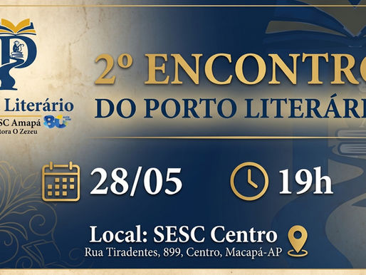Projeto Porto Literário reúne grandes vozes da literatura urbana em Macapá para bate-papo e Sarau