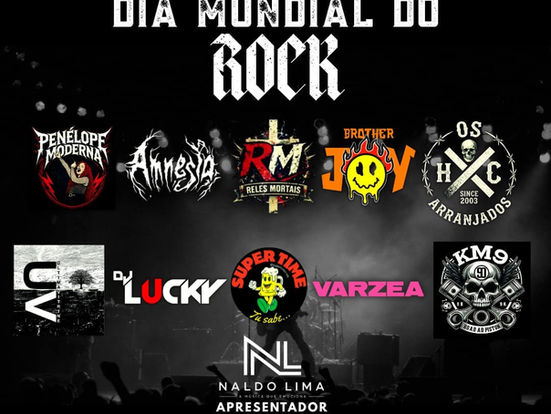 Dia Mundial do Rock será celebrado em Santana com festival que reúne a força do rock autoral amapaense