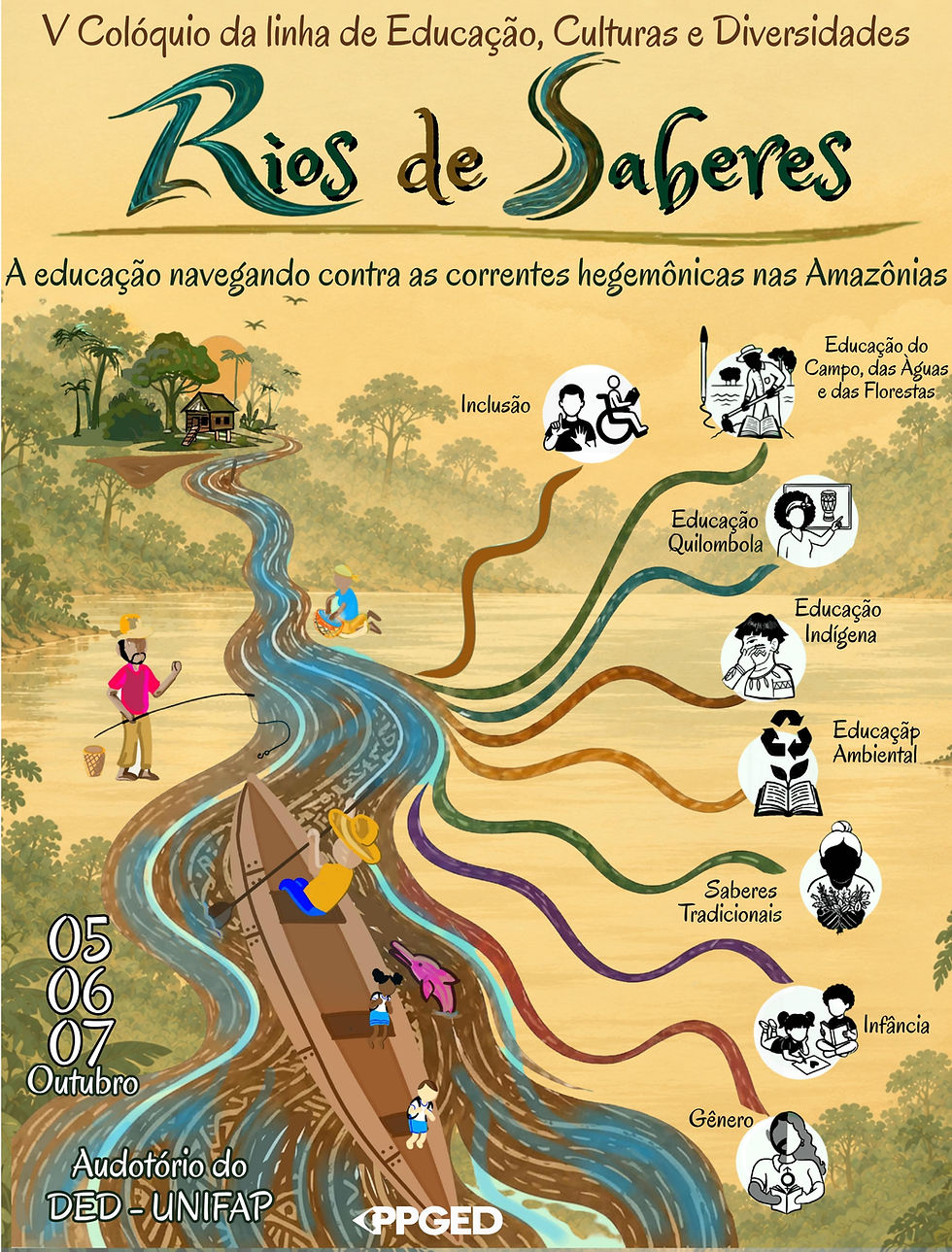 V Colóquio da UNIFAP reúne diferentes saberes para pensar a educação nas Amazônias
