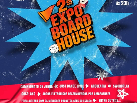 Board House e Feira Alterna impulsionam nova edição da Expo geek em Macapá