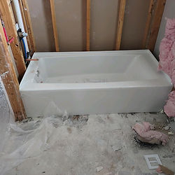 bath tub, plumbing