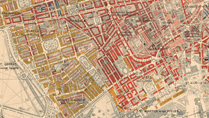 チャールズ・ブースによる19世紀末のロンドン貧困調査地図