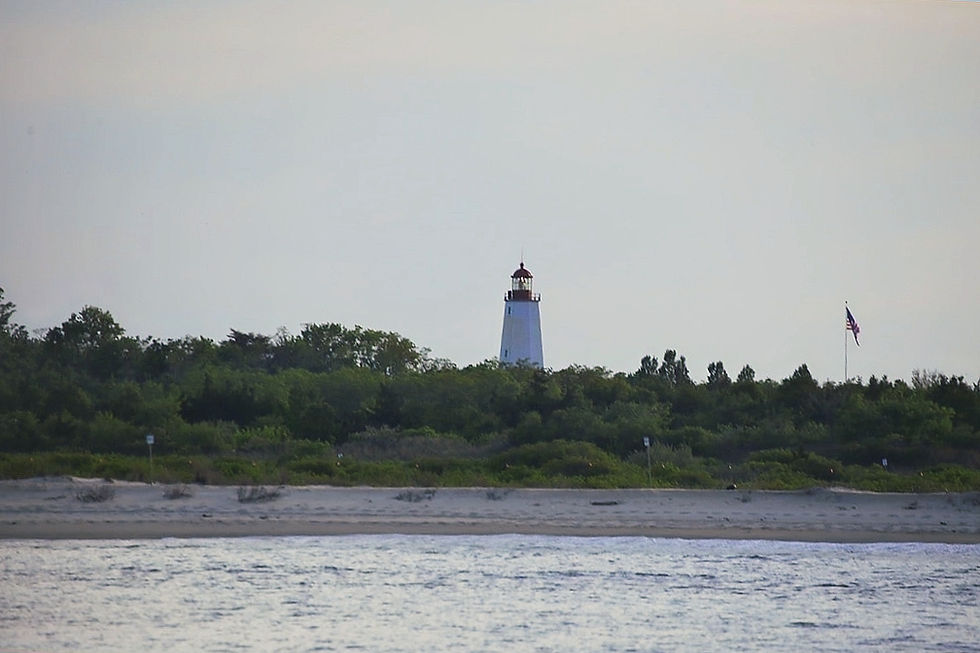 Sandy Hook Lighthouse.