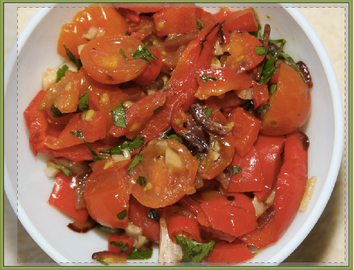 tomato and red pepper salsa