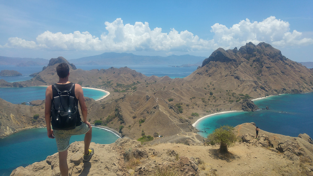 Padar island at Komodo archipelago, Flores, Indonesia