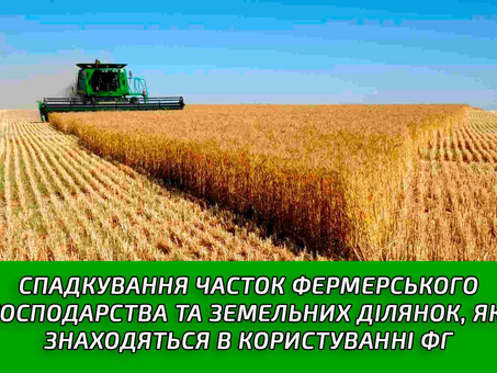 Спадкування часток Фермерського господарства