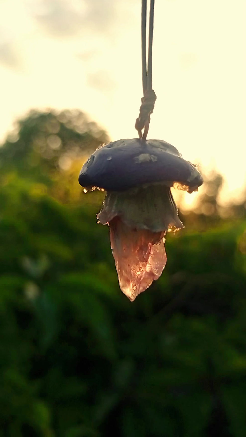 Прев'ю: Кулон "Аметистовий грибочок"