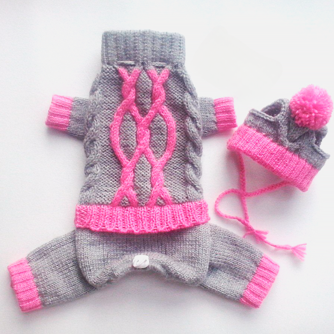 Комбінезон для собак "Кольорові арани"