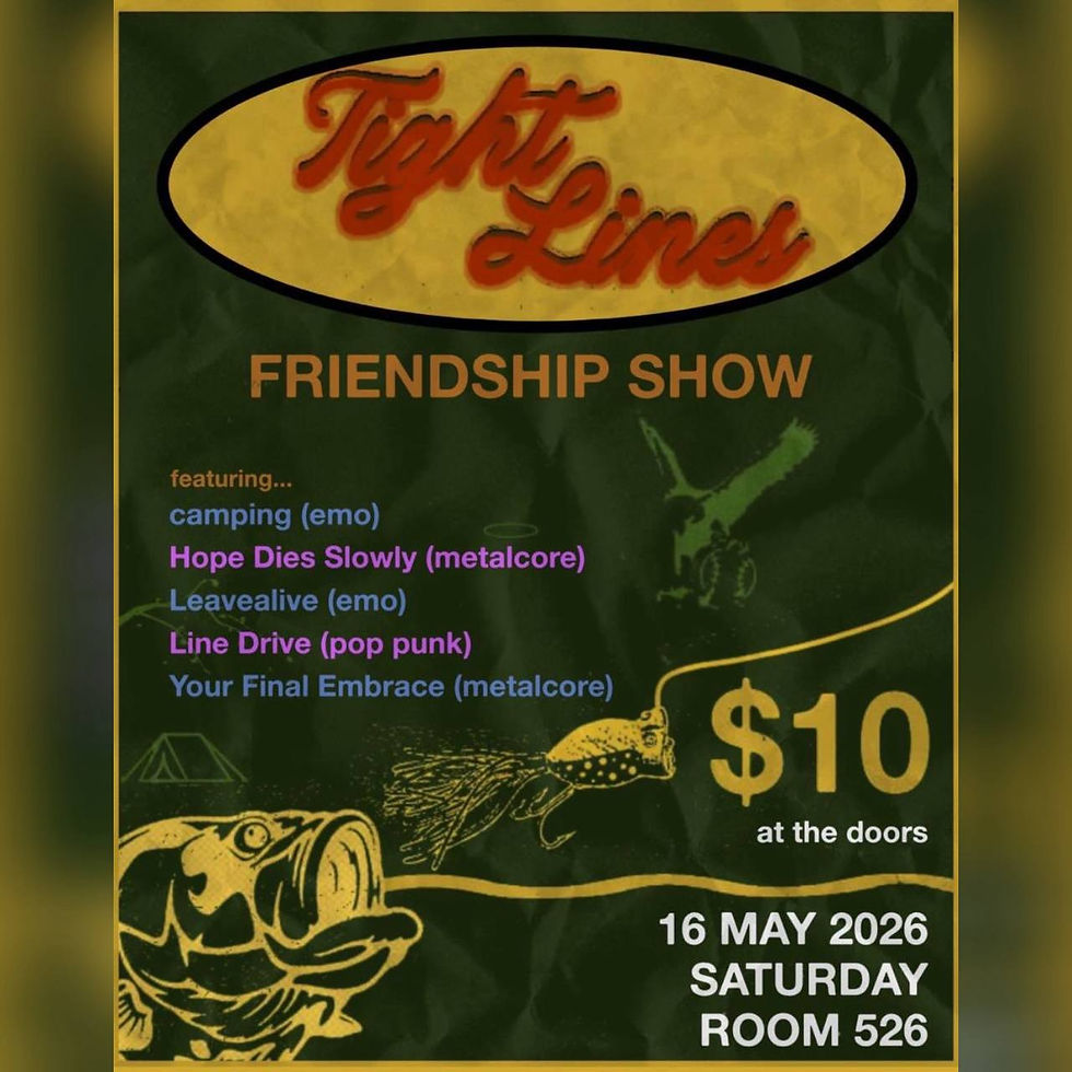 TIGHT LINES FRIENDSHIP SHOW