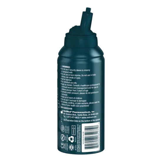 Thumbnail: NeilMEd Piercing AFtercare mist spray bottle back label