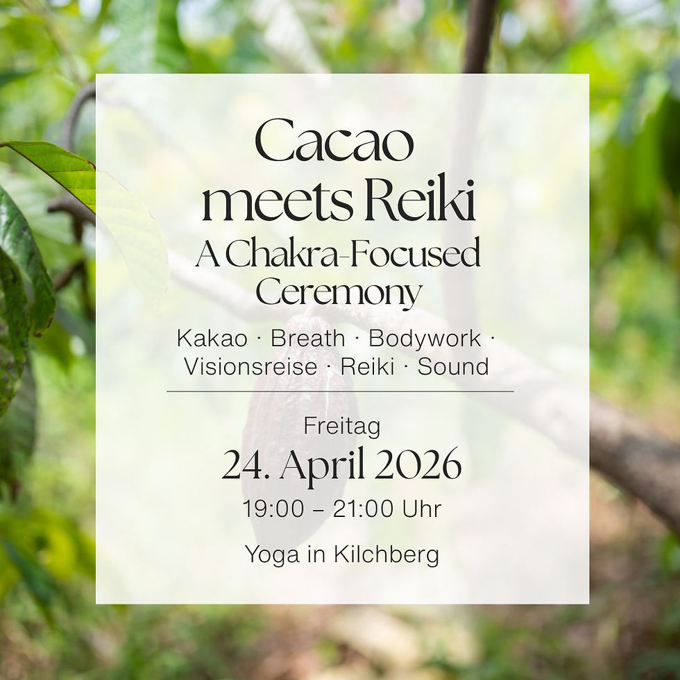 Cacao meets Reiki  –  A Chakra-Focused Ceremony