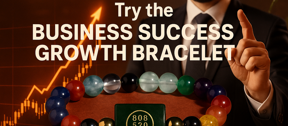 Want More Growth in Business? Try the Business Success & Growth Bracelet