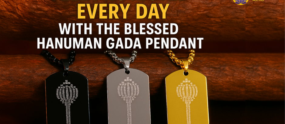 Hanuman Gada Pendant Feel Protected Every Day