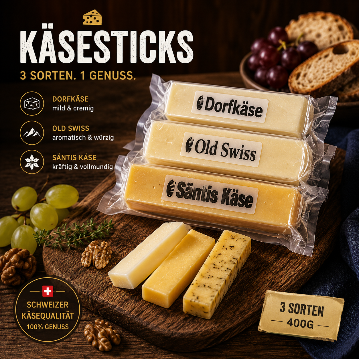 Käsesticks 400g