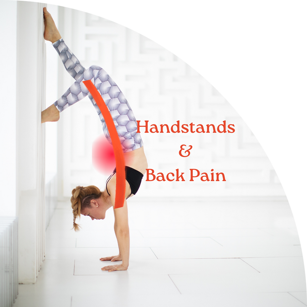 Handstands and Backpain
