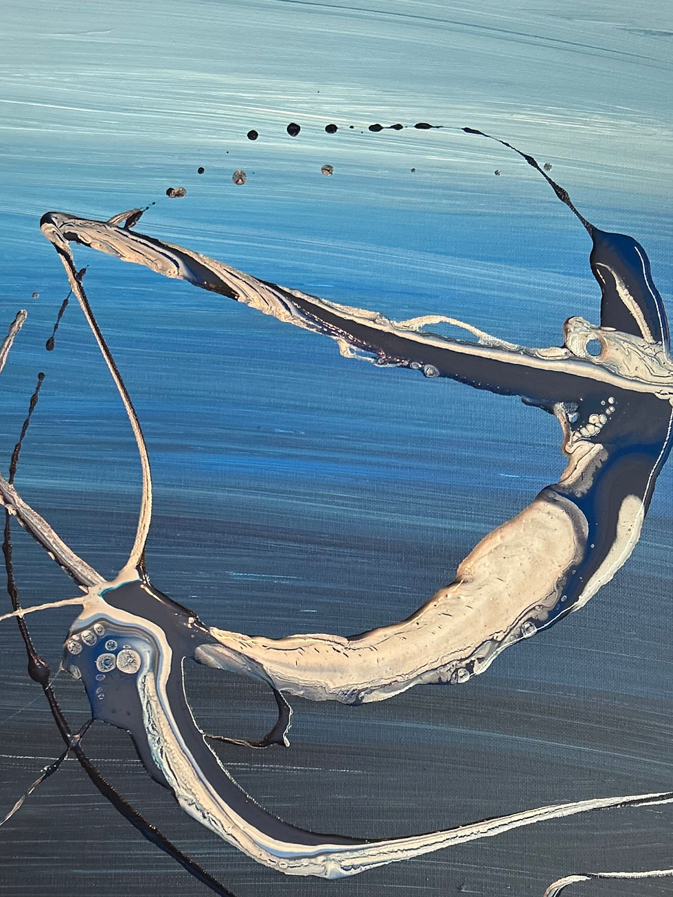 Thumbnail: Playful Currents | Diptych, 20 x 16 x 1 in  | Abstract Painting