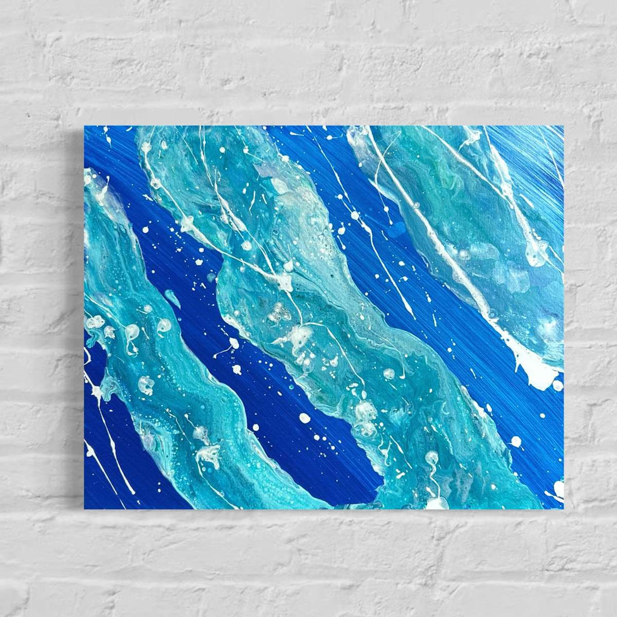 Undertow | 16 x 20 x 1 in | Abstract Painting