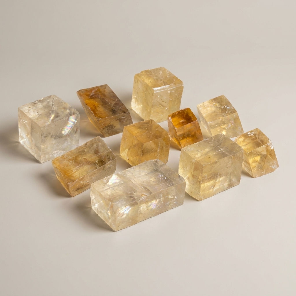Golden Optical Calcite Rough