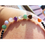 Thumbnail: Rainbow Heart Anklet