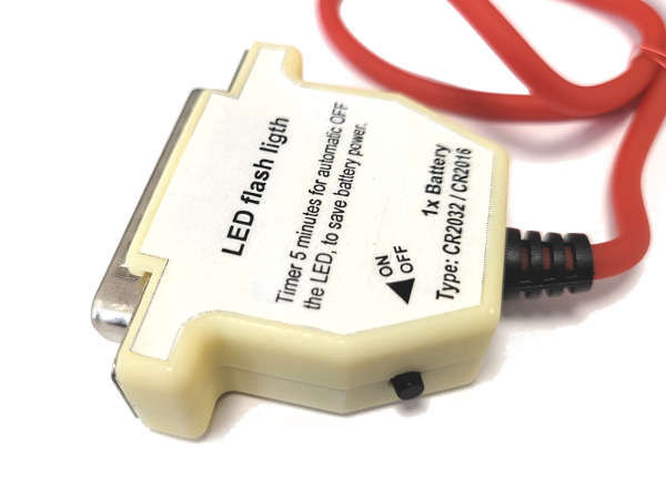 Thumbnail: POGO ADAPTER SOIC8 WITH CLEAR CAP AND LED