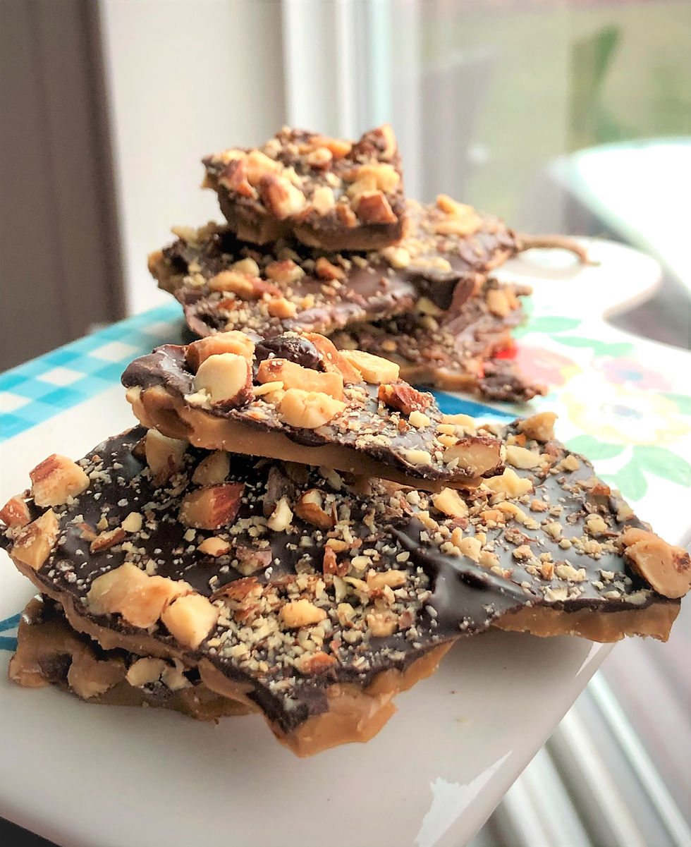 Thumbnail: Dark Chocolate Almond Toffee