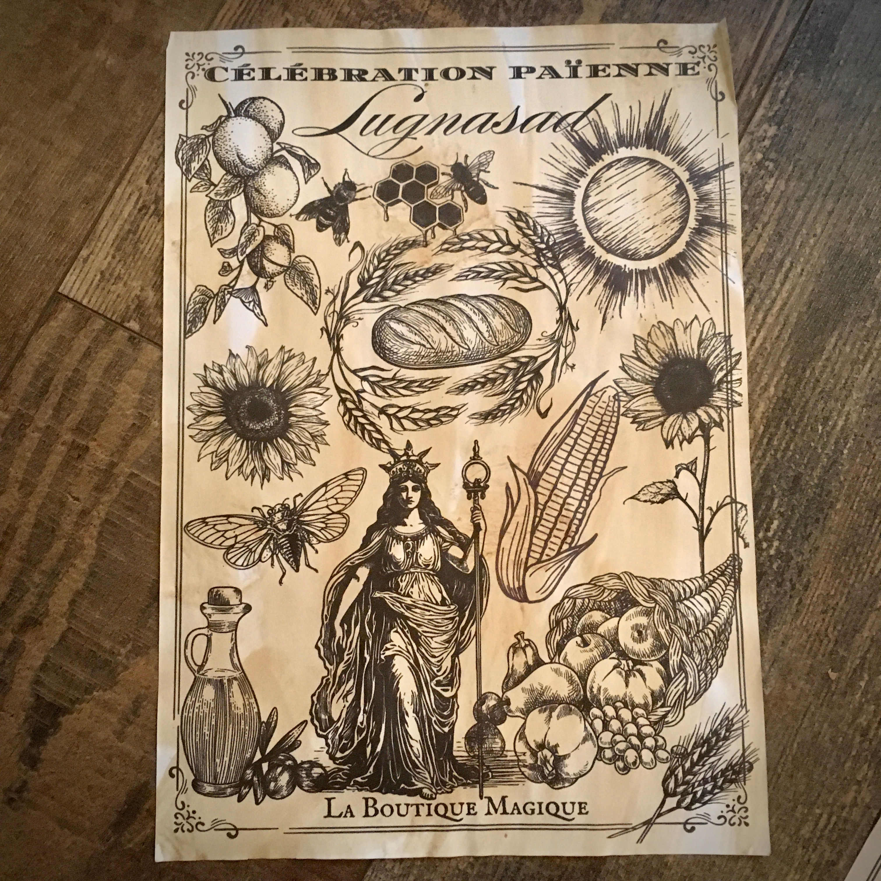 Affiche à imprimer "Lugnasad"