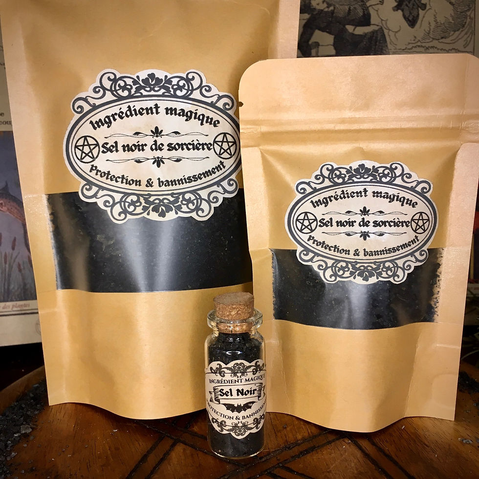 Sel noir de protection 250g