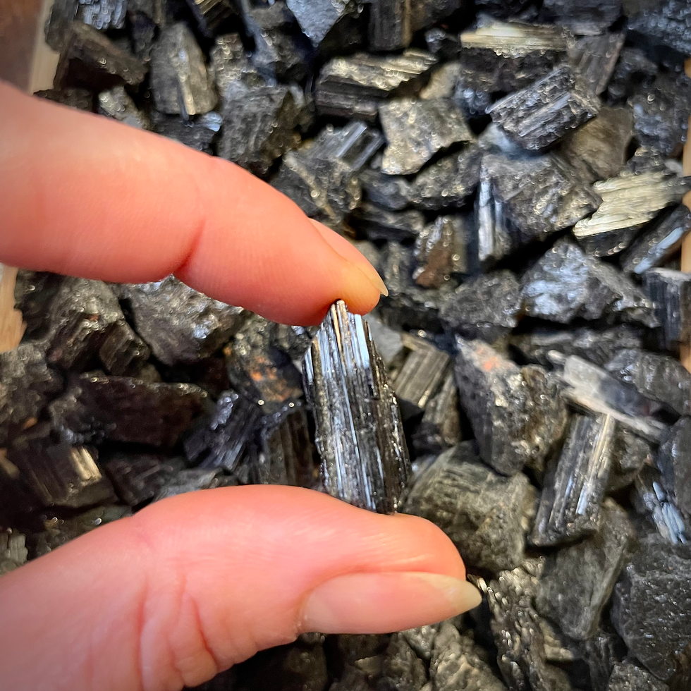 Miniature : Tourmaline (petits morceaux bruts)