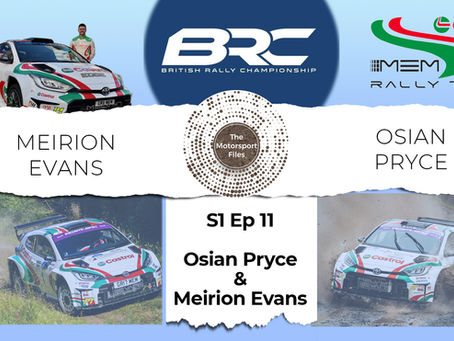 MEM Rally Team Osian Pryce & Meirion Evans discuss the 2026 British Rally Championship