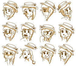 Beach Expression Sheet