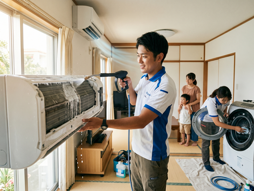 沖縄の夏を乗り切る新常識。エアコンと洗濯機の『徹底洗浄』が健康と節電のカギ