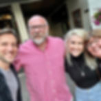 Visiting our dear cousins, Shane and Sandra McCurdy near Toberkeigh.  
