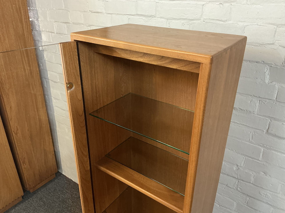 Thumbnail: Ercol Windsor Glazed Display Cabinet.