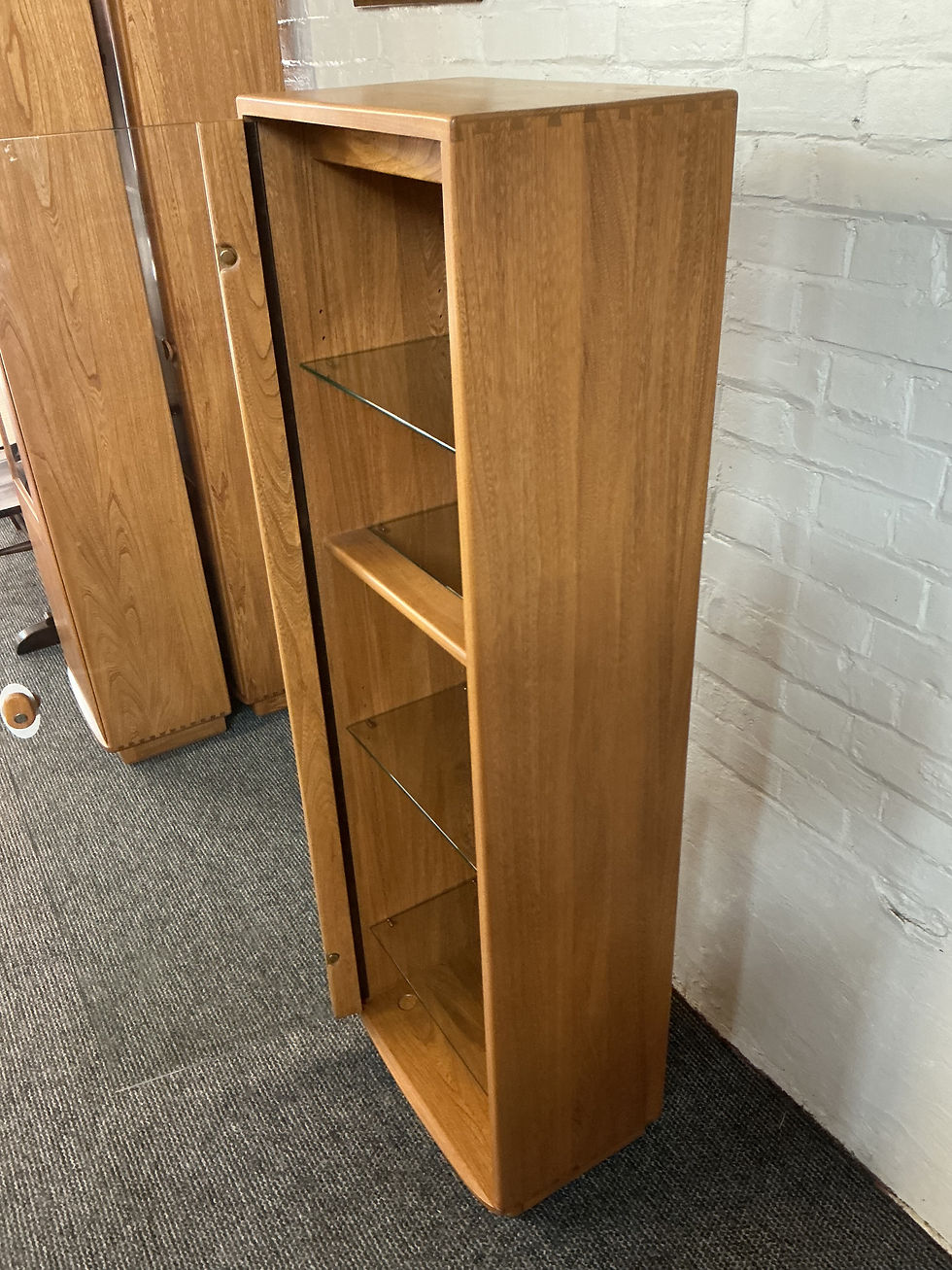 Thumbnail: Ercol Windsor Glazed Display Cabinet.