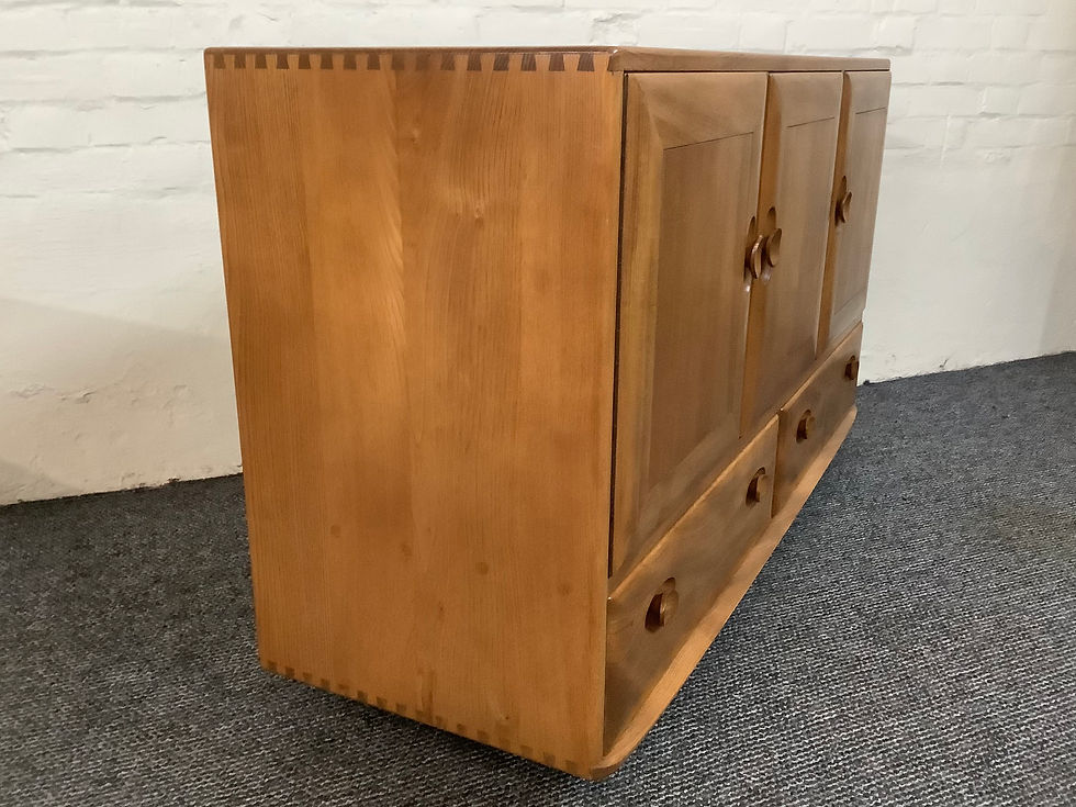 Thumbnail: Ercol Windsor 468 Sideboard on Castors.