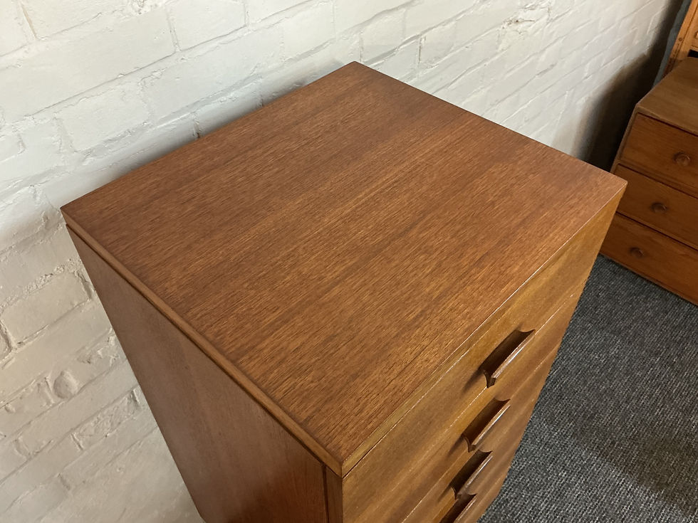 Thumbnail: G Plan Quadrille Tallboy Chest of Drawers.